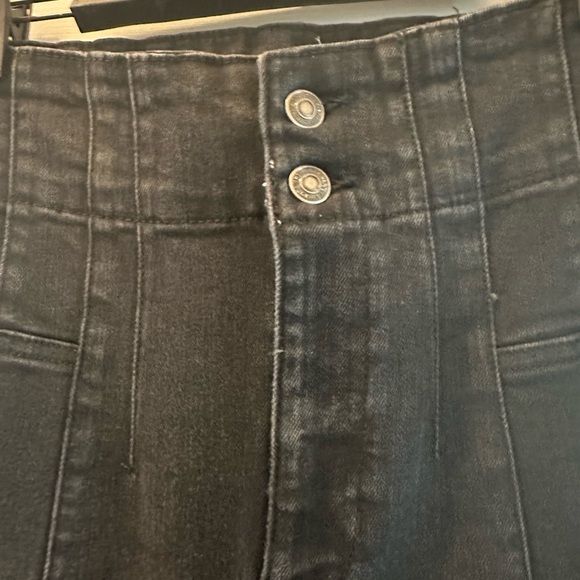 Free People Light Black Flare Jeans - Picture 8 of 10